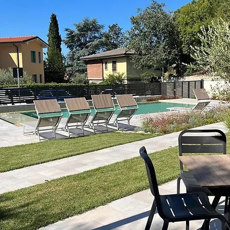 Pool At Ca'masteva Lägenhet Garda (Verona)